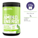 【ポイントUP 3日20時-11日2時】アミノエナジー BCAA グリーンアップル 270g 30回分 Optimum Nutrition(オプティマムニュート...