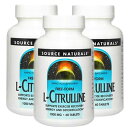 [3個セット] ソースナチュラルズ L-シトルリン 1000mg 60粒 Source Naturals L-Citrulline 1000mg 60Tablets