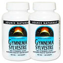 [2個セット] ソースナチュラルズ ギムネマシルベスタ (ギムネマ酸25%) 450mg 120粒 Source Naturals Gymnema Sylvestre 450mg 120tablet