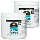 [2個セット] ソースナチュラルズ グリシン サプリメント グリシン パウダー 227g Source Naturals Glycine Powder 8oz 1