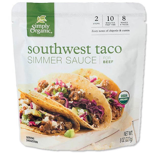 Simply Organic Southwest Taco 