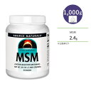 \[Xi`Y MSM 1,000g (35oz) pE_[ Source Naturals MSM (Methylsulfonylmethane) Tvg `XtHj^ ֐ WCgT|[g