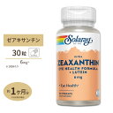 ソラレー ウルトラ ゼアキサンチン(ルテイン ビルベリー配合) 6mg カプセル 30粒 Solaray Ultra Zeaxanthin VegCap