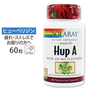 ソラレー ヒューペリジンA (ヒカゲノカズラ) 50mcg カプセル 60粒 Solaray Huperzine A VegCap