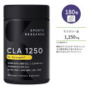 スポーツリサーチ CLA1250 (共役リノール酸) マックスポテンシー 1250mcg 180粒 ソフトジェル Sports Research Max Potency CLA 1250 95% サンフラワーオイル サプリメント 高サポート その1