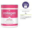 スポーツリサーチ マリンコラーゲン ビューティーコンプレックス ウォーターメロンユズ 181g (6.38oz) パウダー Sports Research Marine Collagen Complex with Hyaluronic Acid サプリメント