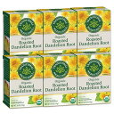 6個セット トラディショナルメディシナル オーガニックタンポポ茶 16袋 Traditional Medicinals Organic Roasted Dandelion Root Herbal Tea