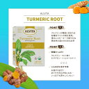 アルビタ オーガニック ターメリックルート ティーバッグ 16包 32g (1.13 oz) Alvita Organic Turmeric Root Tea カフェインフリー ハーブティー ウコン 秋ウコン 2