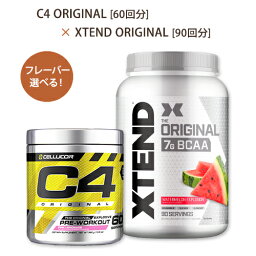 C4 オリジナル 60回分 & エクステンド オリジナル 90回分 Cellucor SCIVATION