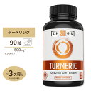 ゾーニュートリション ターメリック クルクミン 生姜 90粒 Zhou Nutrition Turmeric 90ct サプリメント サプリ ウコン ショウガ ジンジャー 1