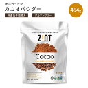 Wg JJI [I[KjbNpE_[ 454g (16oz) ZINT Nutrition Cacao Raw Organic Powder X[p[t[h L@ N e `R[g Vs