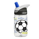 【在庫限り！】 Eddy Kids ウォーターボトル（水筒） お子様向け 約400mL サッカー / Goal! CamelBak（キャメルバック）子供 水筒 ボトル 水