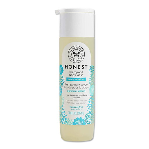 The Honest Company ピュアリーセンシティブ ベビー用シャンプー&ボディソープ 無香料 295ml 10floz The Honest Company Purely Simple Fragrance-Free Shampoo + Body Wash The Honest Company ピュアリーセンシティブ ベビー用シャンプー&ボディソープ 無香料 295ml 10floz The Honest Company Purely Simple Fragrance-Free Shampoo + Body Wash