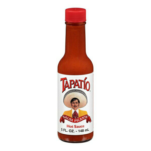 タパティオ ホットソース (サルサ・ピカンテ) 148ml 5oz Tapatio Hot Sauce (Salsa picante) スパイシー 辛い 調味料 メキシコ料理 Salsa de Chile