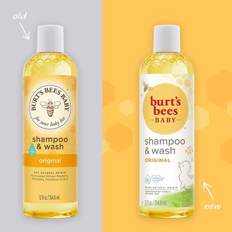 バーツビーズベイビー シャンプー&ボディウォッシュ 354.8ml (12floz) Burt&apos;s Bees Baby Shampoo & Wash Original 肌ケア スキンケア ボディソープ シャンプー 3