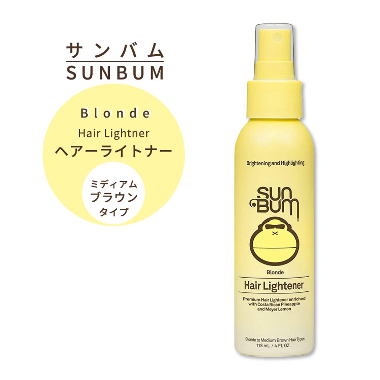 Х ֥ إ饤ȥʡ ߥǥ֥饦󥿥 118ml Sun Bum Blonde Formula Hair Lightener 4 oz ϥ饤 ȱˤ䤵