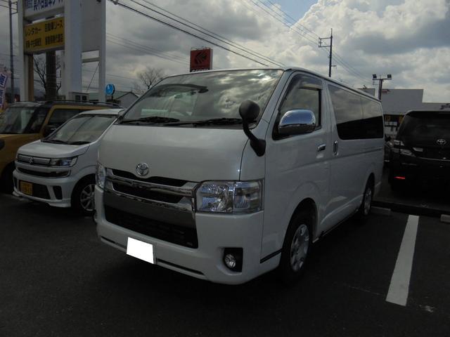 ハイエースバン SDナビ バックカメラ ドライブレコーダー DVD 禁煙車（トヨタ）【中古】