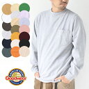 グッドウェア ロンt tシャツ GOOD WEAR L/S POCKET TEE ヘビーウェイト メンズ 無地 長袖 大きいサイズ コットン MADE IN U.S.A