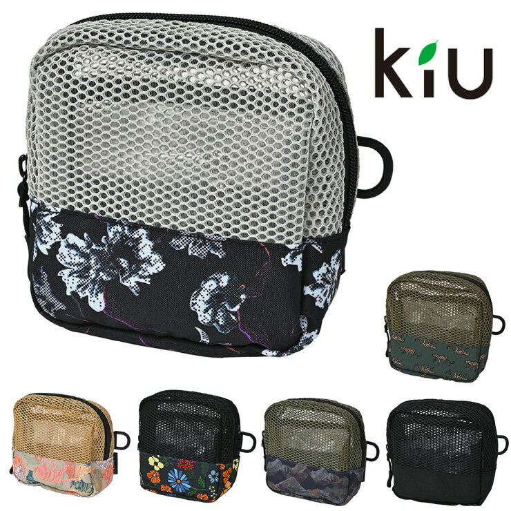 KIU TRAVEL MESH SQR POUCH ȥ٥å她ݡ K369 ݥ5оݳ