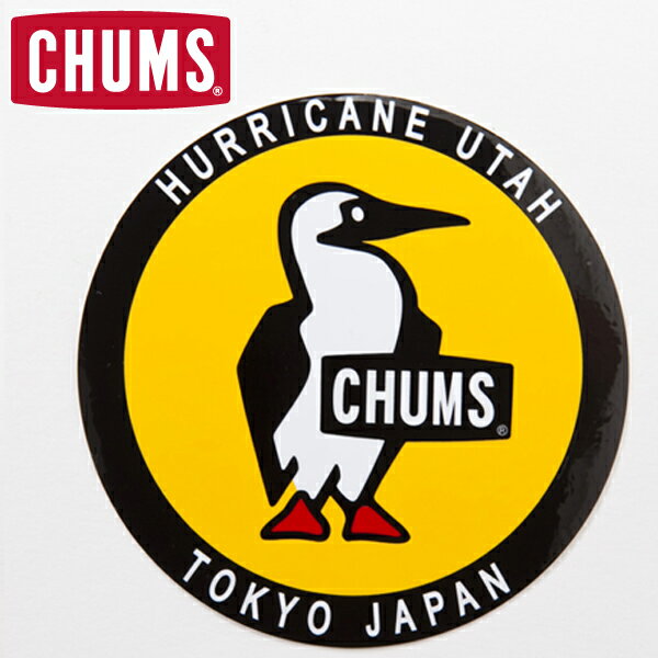 ȥɥ֥ ƥå ॹ CHUMS ĥ  ä  饯   ե 顼ܥå 襤 ֡ӡС Sticker Round Booby Bird CH62-0156       ղ