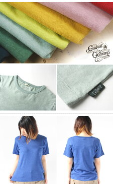 tシャツ レディース 半袖 無地 GOHEMP ゴーヘンプ ベーシック 山ガール ファッション 登山 フェス go hemp t ヘンプ 野外フェス グッズ 夏フェス オーガニックコットン 生地 山登り 服装 女子【メール便可】