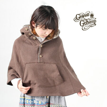 GOHEMPإ ǥ HOBO HOODY PONCHOݥ硡ghc4001bsa