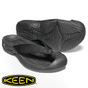 キーン サンダル メンズ KEEN ワイメア　エイチツー TRIPLE BLACK/BLACK #1021157 大阪 取り扱い店