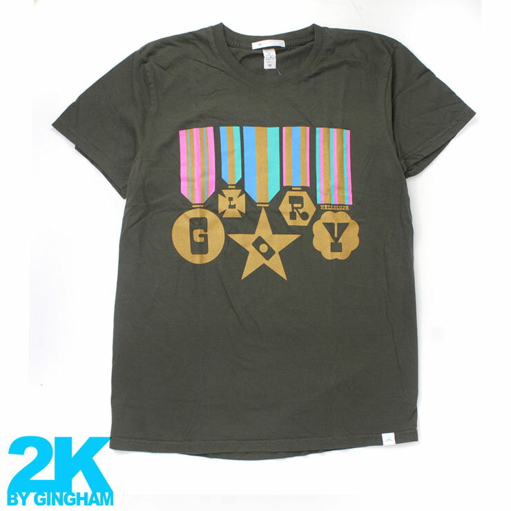 アウトドアブランド tシャツ メンズ 大きいサイズ レディース 2k by Gingham ツーケイバイギンガム キャンプ 服装 女子 春 夏 春夏