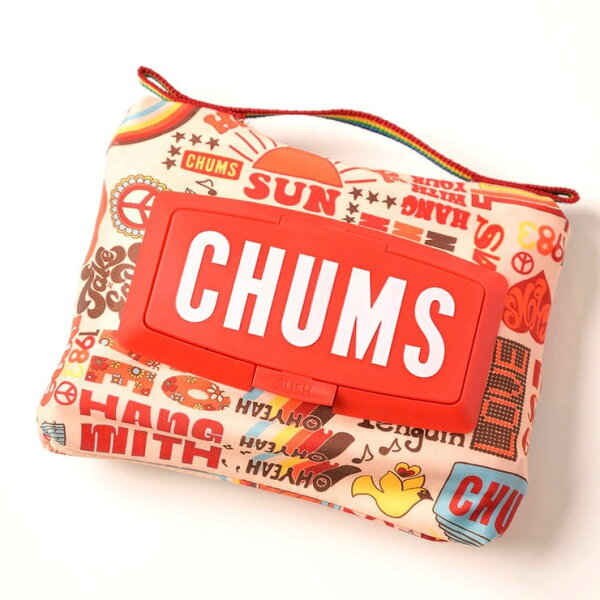 CHUMSチャムスウエットティッシュケースCH62-1496キャンプアウトドア