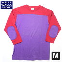 WALLA WALLA SPORT 3/4 フットボール TEE カットソー 七分袖 Mサイズ　返品・交換不可