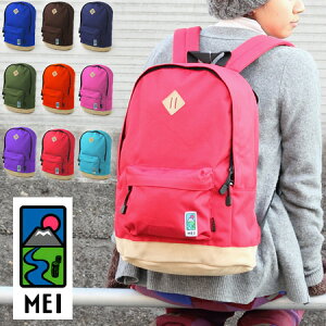 キャンプ リュック フェス メンズ レディース mei メイ MEIB-110 デイパック リュックサック アウトドア 野外フェス 夏フェス ファッション 便利グッズ 春 夏 春夏 ブランド 【返品交換不可】