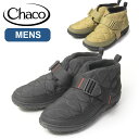 チャコ メンズ ウィンターシューズ Chaco ランブル パフ ブラック オリーブ スノーシューズ モック スリッポン 防寒 冬靴 Ms RAMBLE PUFF