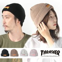 ニット帽 メンズ ブランド スラッシャー レディース THRASHER フレームロゴ ビーニー 帽子 ニットキャップ ブランド …