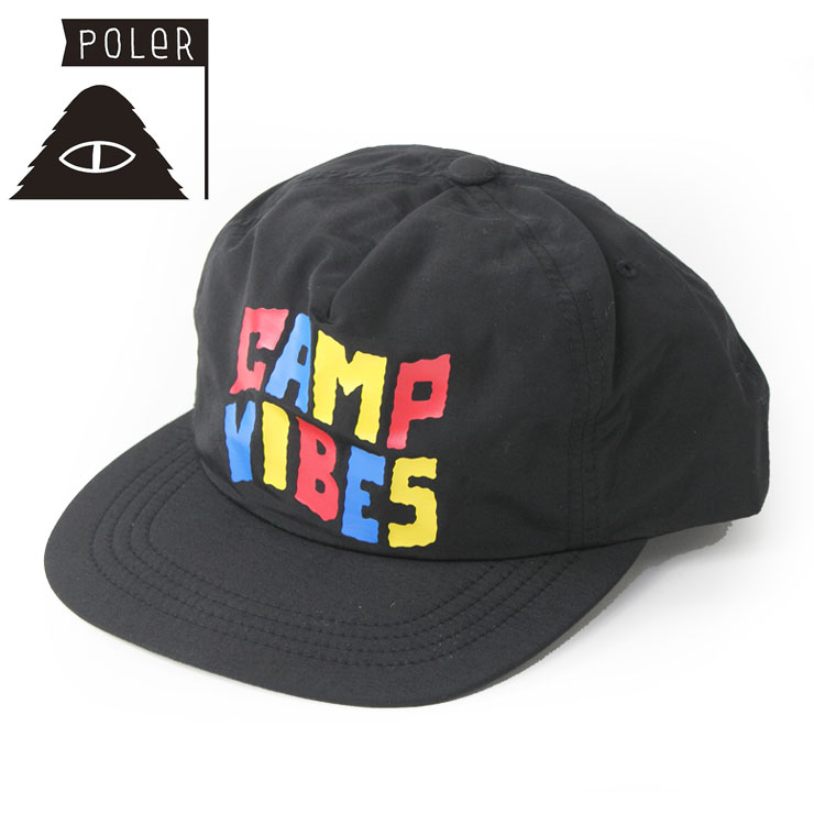 樂天商城 - アウトドアブランド ポーラー POLeR WIGGLE VIBES HAT ブラック キャップ 帽子 メンズ レディース ャンプ ファッション