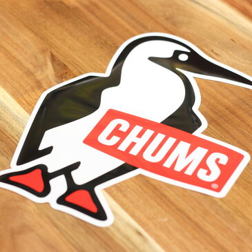 チャムス カーステッカー アウトドア ブランド CHUMS ビッグ ブービーバード スーツケース 車 ロゴ キャンプ CH62-1624 シール アウトドア カスタム