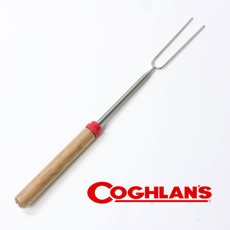 マシュマロフォーク コフラン COGHLANS テレスコーピングフォーク / 焚き火 バーベキュー BBQ ソーセージ マシュマロ 伸縮 串 カトラリー キャンプ アウトドアのサムネイル