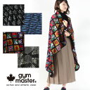 ジムマスター ブランケット ひざ掛け gymmaster 総柄 フリース ブランケット メンズ レディース G921667 フリース 防寒 毛布 キャンプ 冬キ...