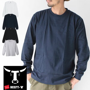 ヘインズ Hanes BEEFY-T ロングスリーブTシャツ H5186 / ロンtee 大きいサイズ メンズ カットソー アウトドア Tシャツ 春 夏 春夏 秋 冬 秋冬