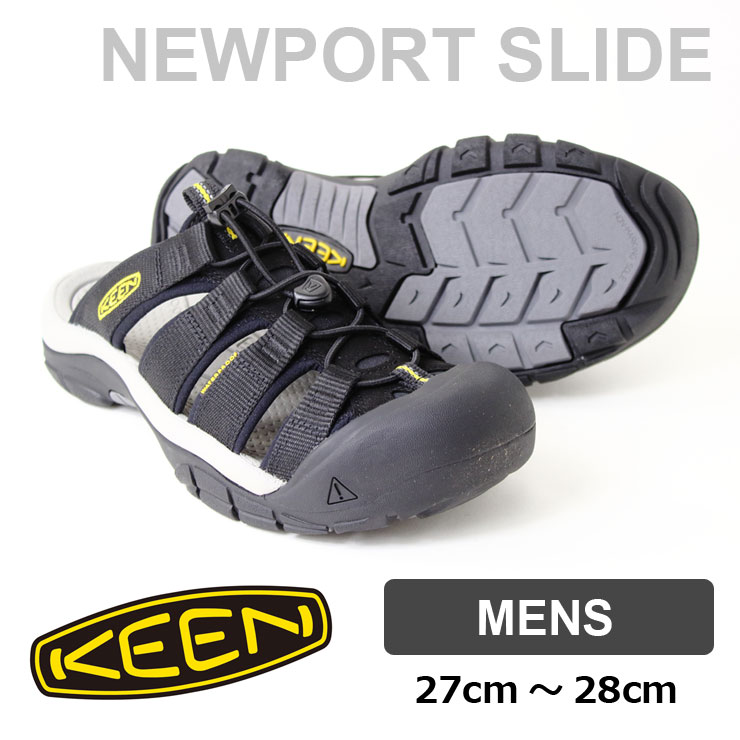 キーン サンダル メンズ KEEN NEWPORT SLIDE ニューポートスライド 1027302 アウトドア 売れ筋 カジュアル ブランド ビーチ フェス スリッパ キャンプ オフィス 春 夏 春夏 大阪 取り扱い店