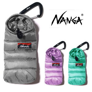 NANGA ナンガ Mini sleeping bag phone case ミニスリーピングバッグ 携帯ケース スマートフォンケース