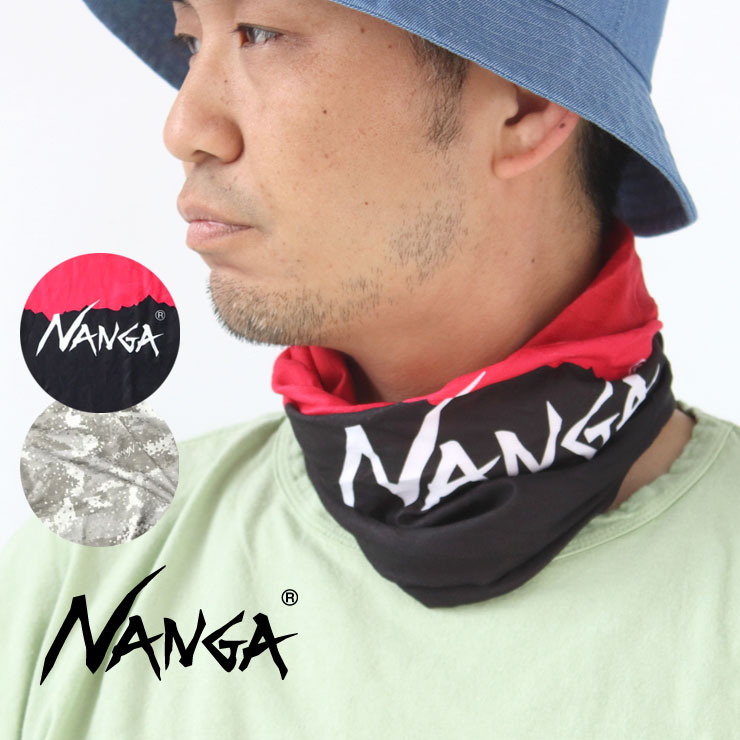 ナンガ NANGA BUFF バフ NECK WEAR 1Z506 スペイン製 ネックウォーマー マスク キャンプ ファッション ランニング マスク 自転車 通勤 通学 バイク ゴルフ 薄手 ネックゲイター 春 夏 春夏 大…