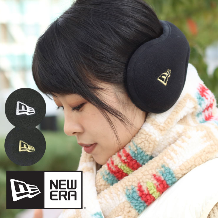 イヤーマフ メンズ レディース 秋冬 ブランド NEWERA ニューエラ EAR MUFFS イヤーウォーマー ランニング ボア 耳あて 耳当て 折りたたみ コンパクト ファー 防寒 秋 冬 秋冬 キャンプ ファッションのサムネイル