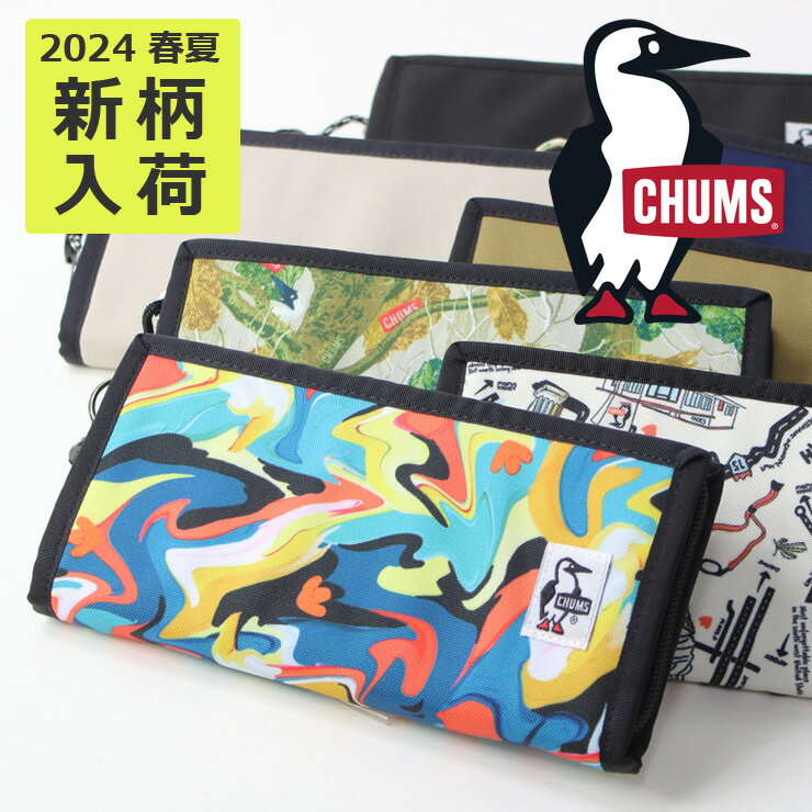 チャムス チャムス 財布 長財布 CHUMS リサイクルビルフォルドウォレット CH60-3568 小銭入れ ウォレット コインケース お札 ポケット 小銭入れ キャンプ アウトドアブランド 2023年 新作