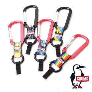 CHUMS チャムス Bottle Holder Carabiner クリップ ボトルホルダー CH61-1174 カラビナ ペットボトル フェス アウトドア