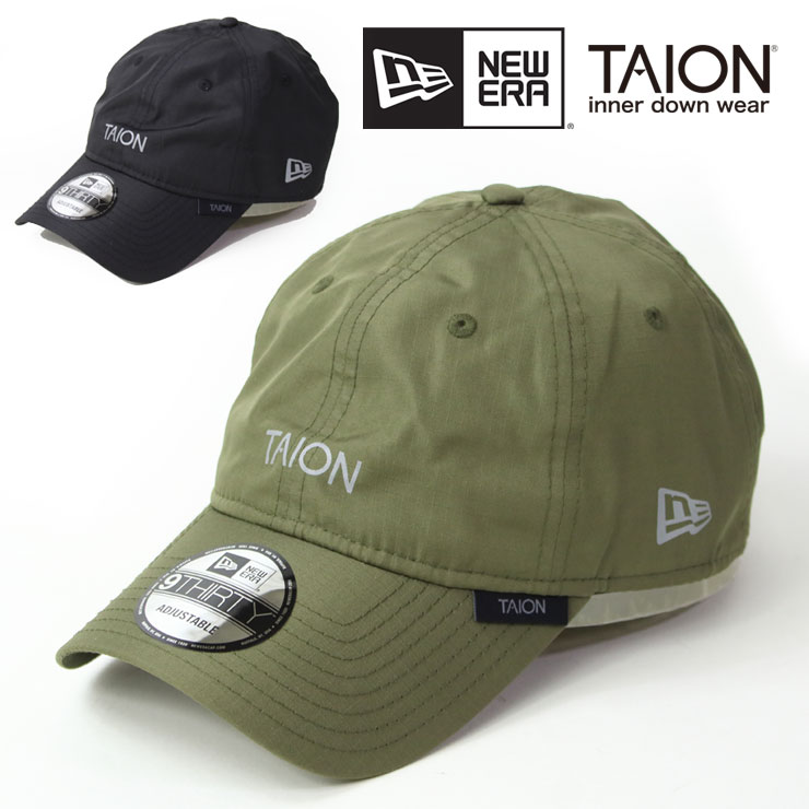 ニューエラ × タイオン キャップ 帽子 NEWERA TAION 930 9THIRTY ベースボールキャップ TAION-NEWERA01 ブラック オ…