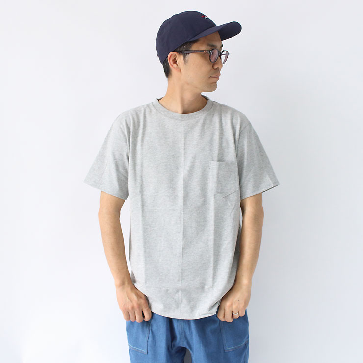 USAコットン 丸胴 ポケット 半袖 tシャツ RHE-02 日本製 メンズ 大きいサイズ レディース 半袖 大きめ キャンプ ファッション 春 夏 春夏 返品交換不可 通常価格3850円 protocol-10030163 PROTOCOL サンプル画像3