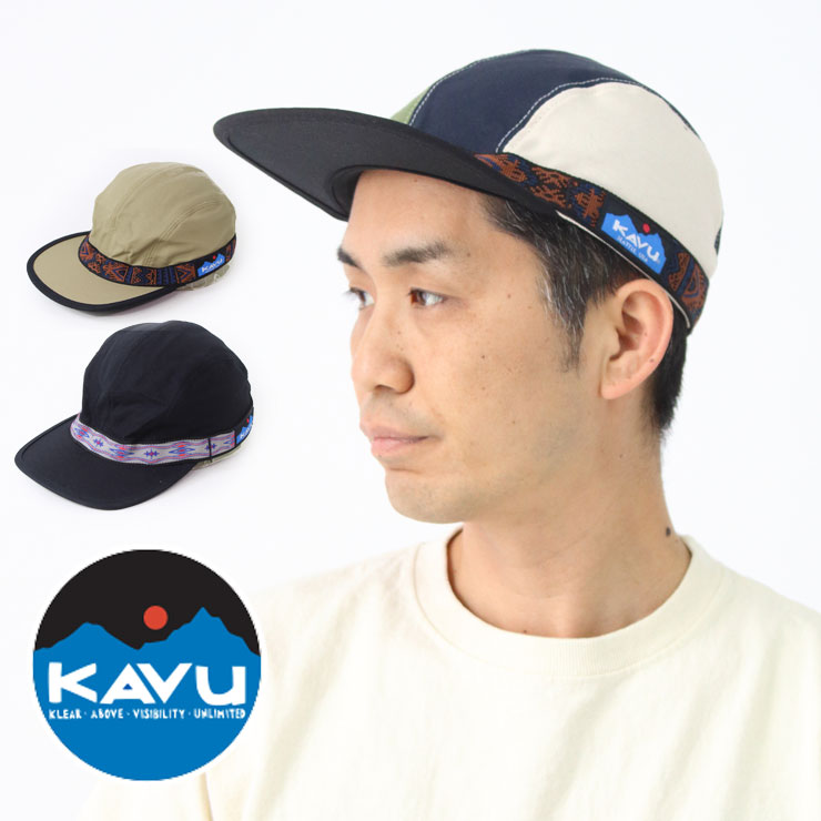 楽天PROTOCOLカブー 帽子 メンズ レディース キャップ KAVU オーガニック ストラップキャップ 19811180 シンプル 刺繍 アウトドア 紫外線対策 春 夏 春夏