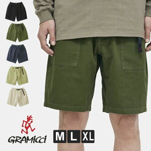 グラミチ パンツ 夏 メンズ リッジショーツ G4SU-P002 ハーフパンツ メンズ ショートパンツ 短パン 膝下 おしゃれ ボトムス メンズファッション 綿 綿100% ブランド 春 春服 春物 夏 夏服 夏物