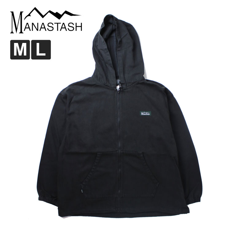 マウンテンパーカー マナスタッシュ MANASTASH CHILL WACK HOODIE フード ジャケット 4952001 メンズ 春 春服 春物 ジャケット カジュアル ライトアウター マンパ アウター 男性 ブラック ジャンパー M L