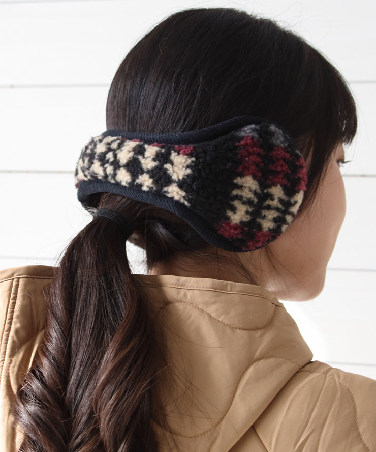 PENDLETON ペンドルトン ボア イヤーマフラー PDT-000-243031 耳当て イヤーマフ 後ろ耳当て 折りたたみ 柄 メンズ レディース アウトドア 防寒 暖かい 保温 秋 冬 秋冬 フリース プレゼント